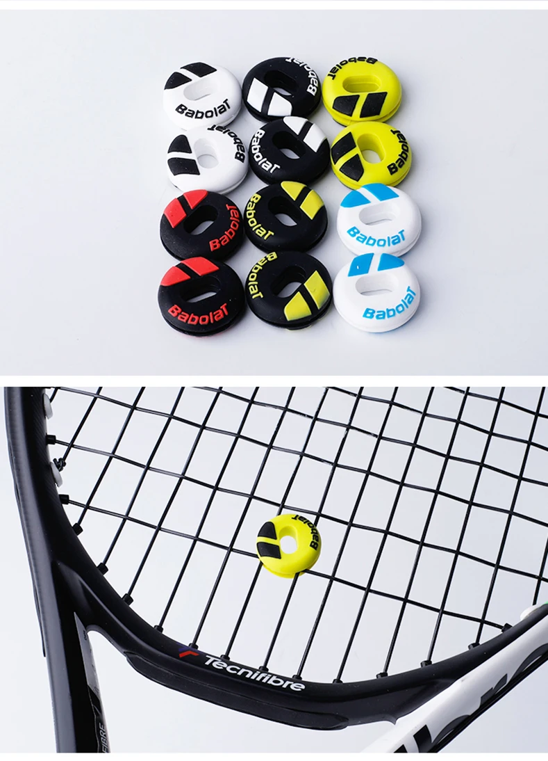 Silicone Long Shock Trap Tennis Racquet Shock Absorber Dampener 3X M9Z2